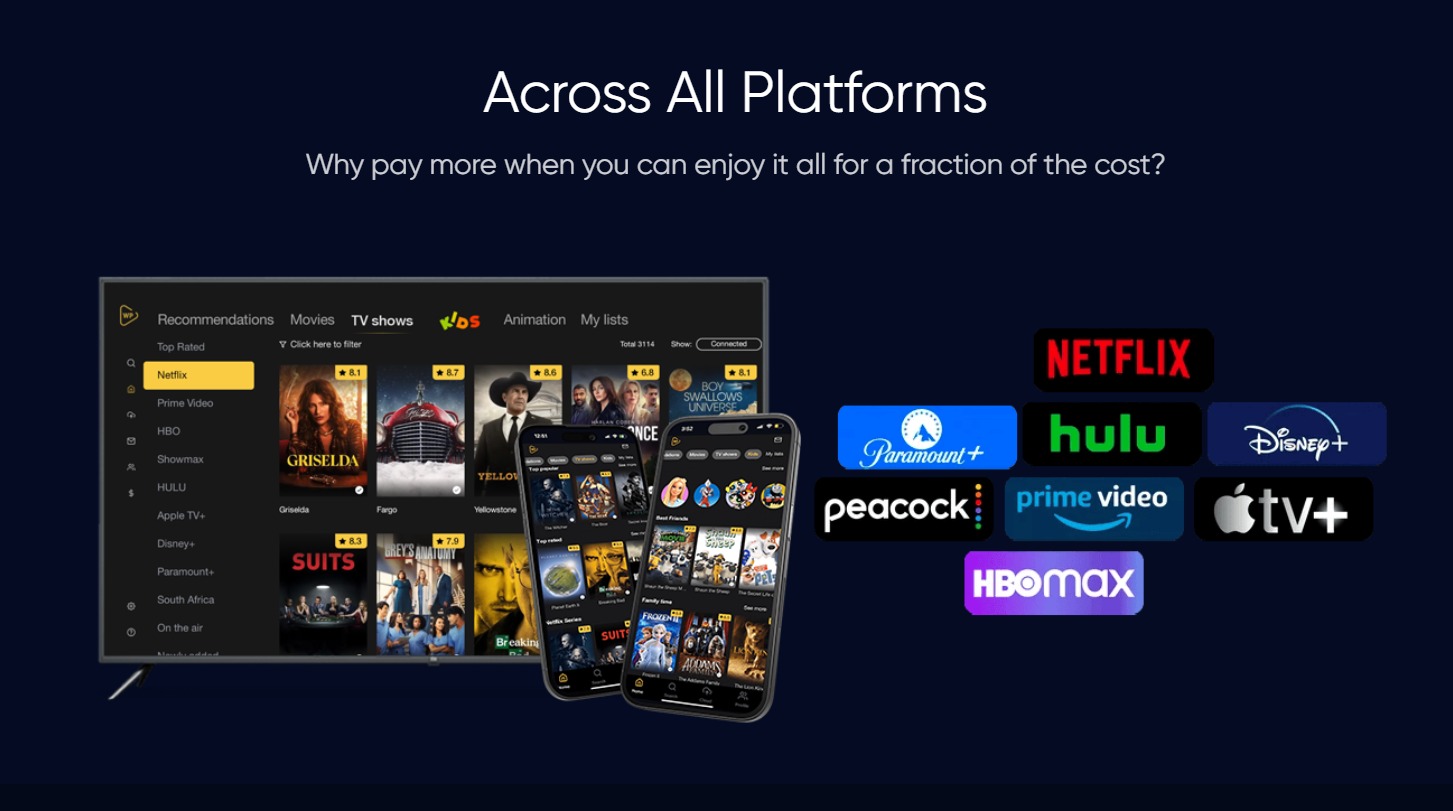 Watchlist Pro movie tracking app interface 2